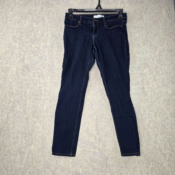 No Boundaries Womens Dark Wash Skinny Jeans Size 11 Cotton Blend Stretch Denim - Picture 1 of 7